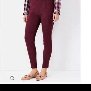 Nwt Ann Taylor Faux suede pants